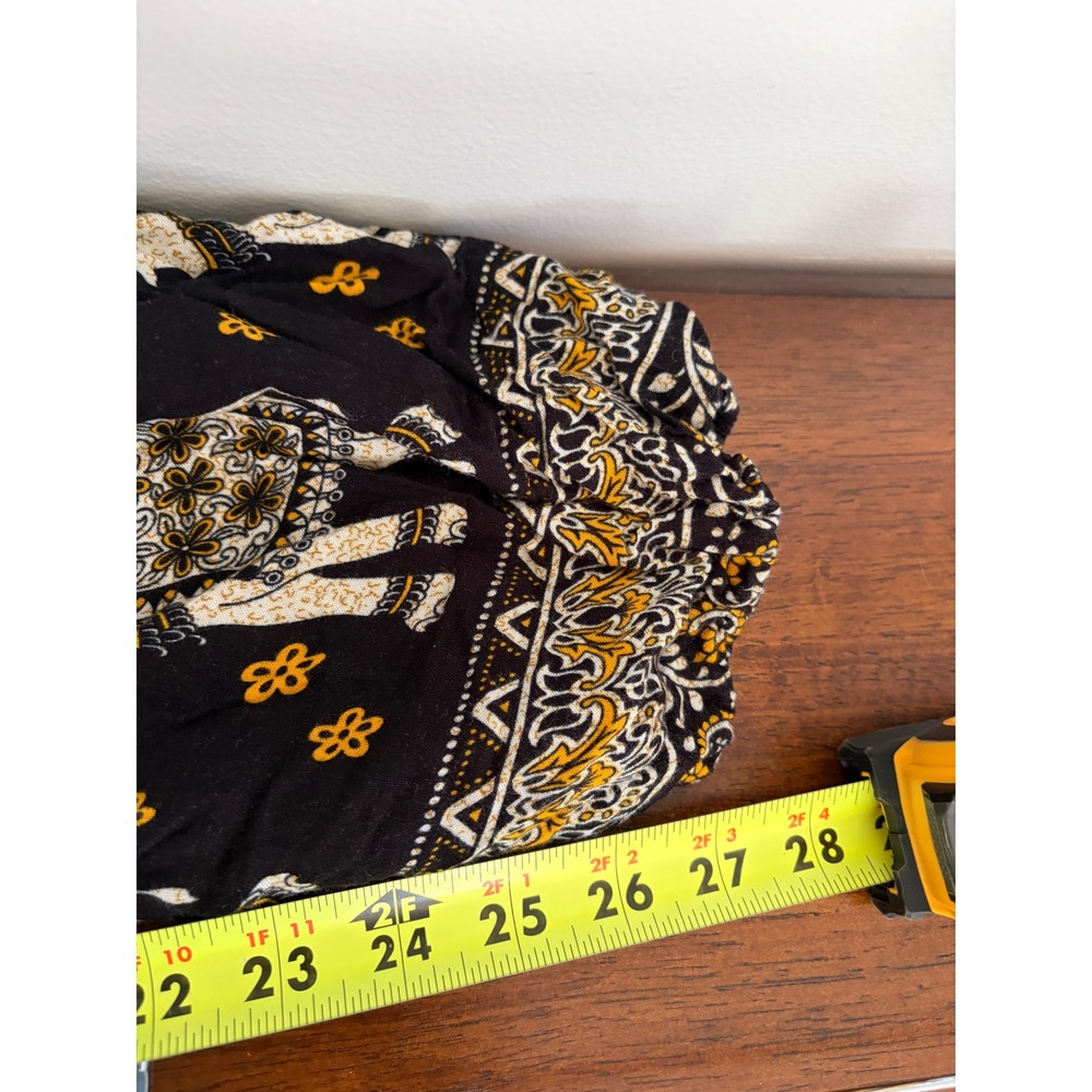 Earthbound Elephant Thai Harem Pants Festival Bohemian Size L - Picture 6 of 7